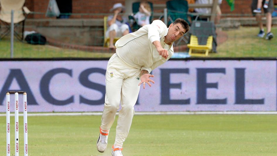 Duanne Olivier took 24 wickets during the three Test series with Pakistan in December 2018