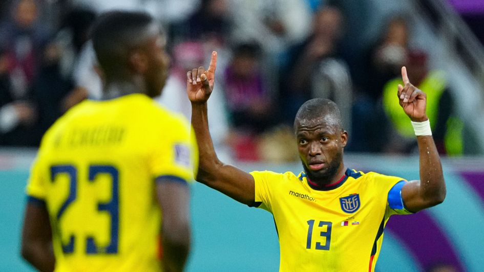 Enner Valencia scored both goals in Ecuador's victory