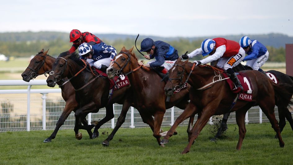 Soldier In Action (r, red) denies Blakeney Point and Getback In Paris in a thriller