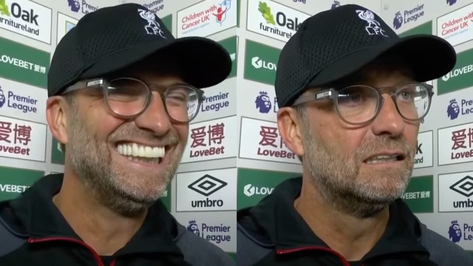 Jurgen Klopp in an interview