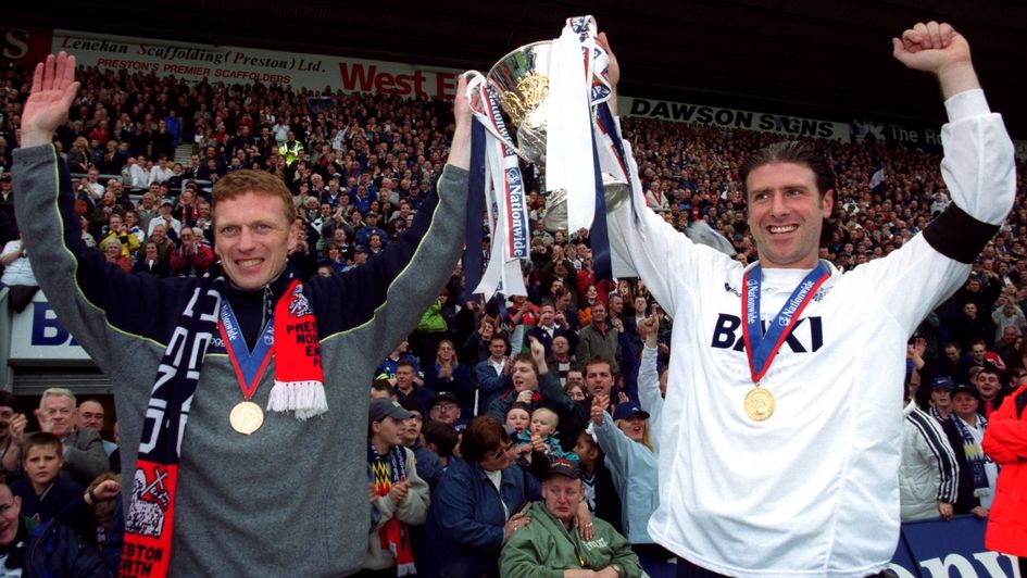 David Moyes previously led Preston to the Second Division title