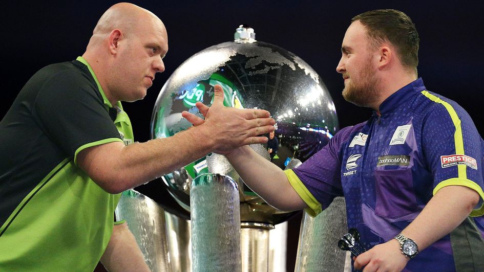 Michael van Gerwen and Luke Littler will meet in the PDC World Darts Championship final