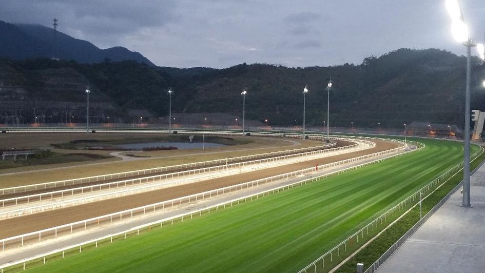 The new racecourse at Conghua