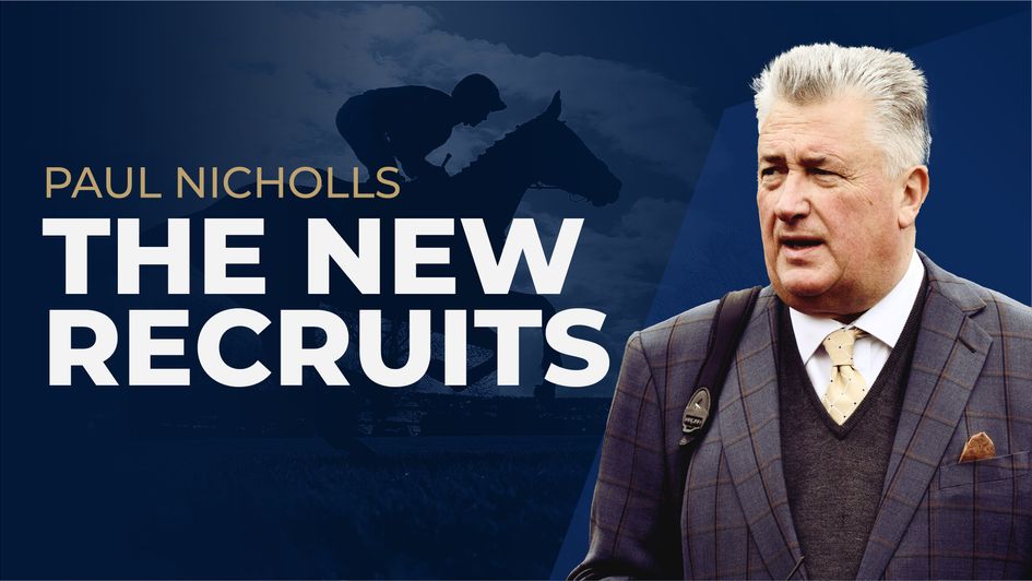 Paul Nicholls - the new recruits