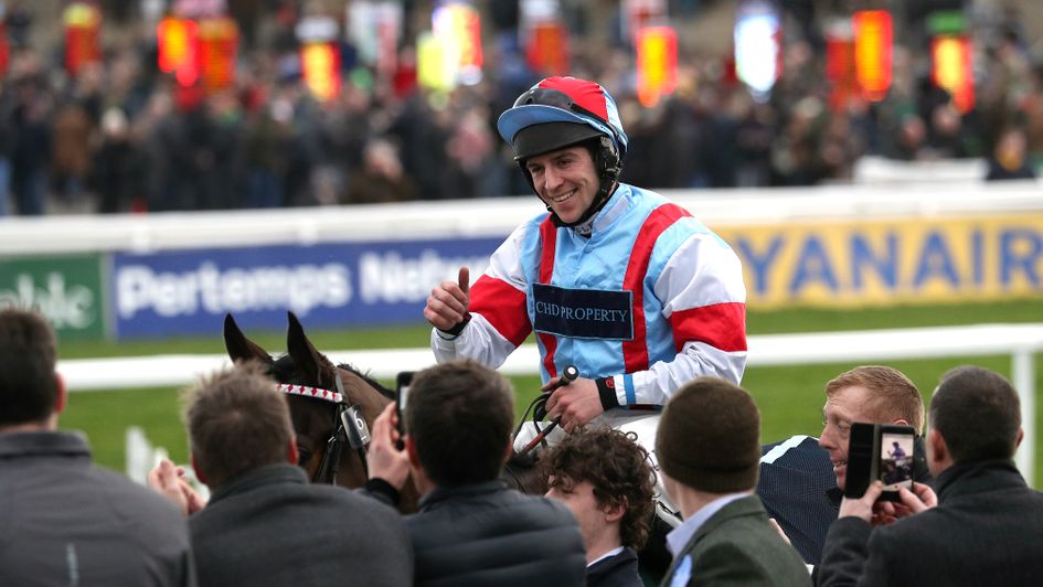 Gavin Sheehan returns victorious at the Cheltenham Festival