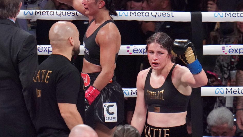 Katie Taylor shaded a narrow decision