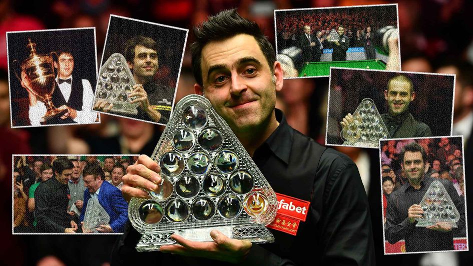 Ronnie O'Sullivan's seven Masters titles