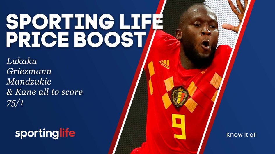 Sporting Life Price Boost sees 75/1 for four top goal scorers