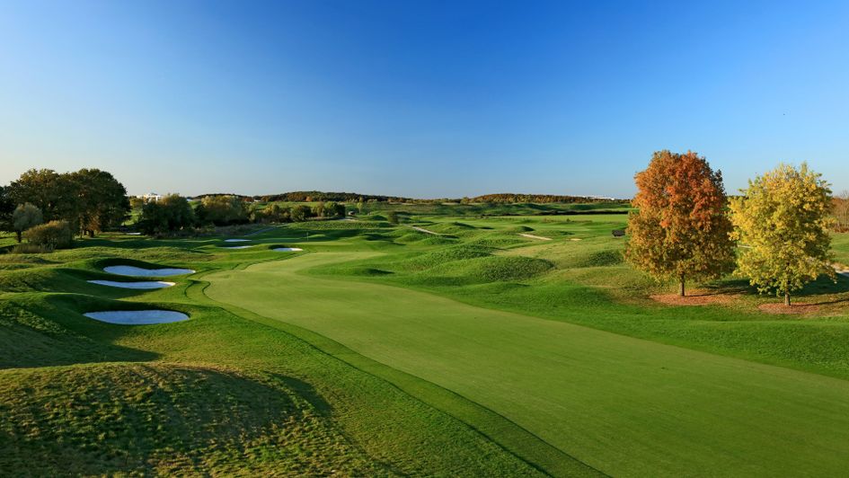 The fifth hole at Le Golf National