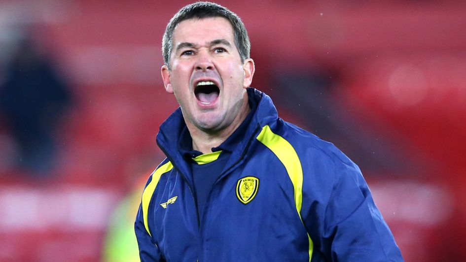 Nigel Clough: Set to face Pep Guardiola in the Carabao Cup