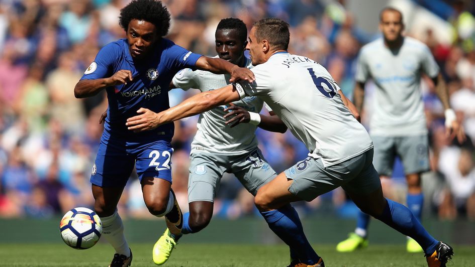 Willian in action for Chelsea