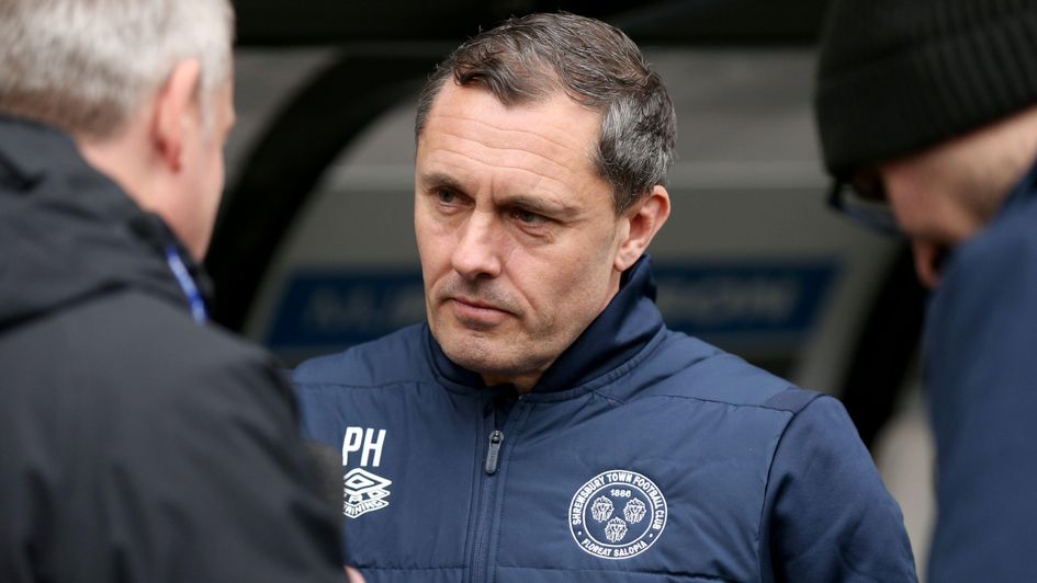 Paul Hurst has returned to Shrewsbury