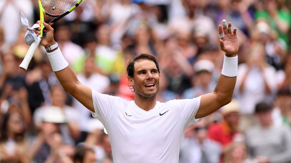 Rafael Nadal at Wimbledon