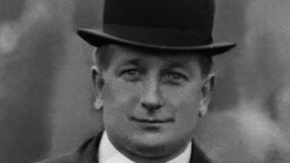 Herbert Chapman during his time at Leeds - he would work in munitions factory during the war