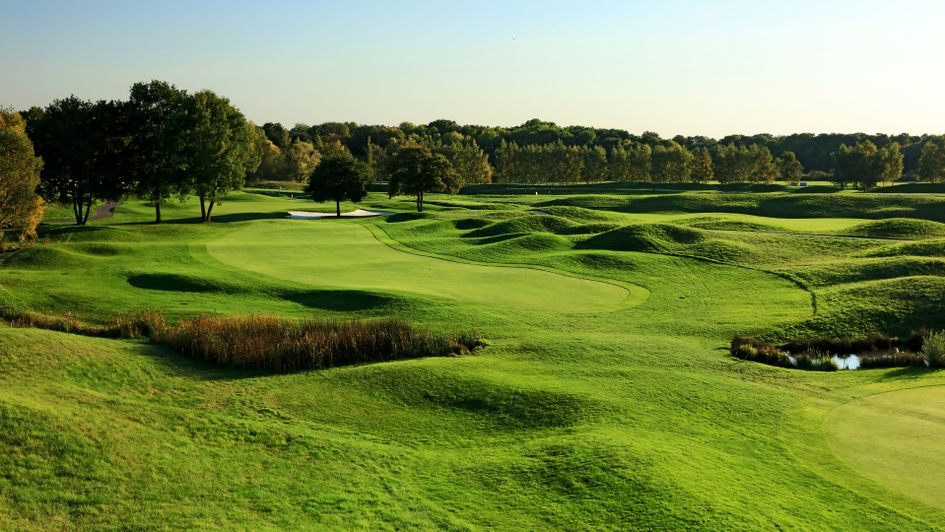 The third hole at Le Golf National