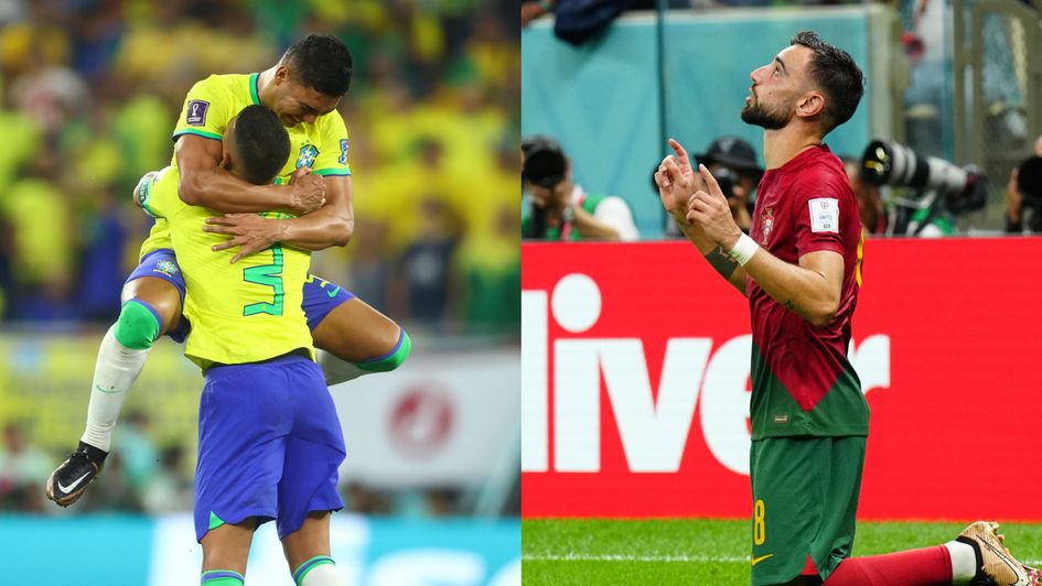 Brazil and Portugal are into the last 16