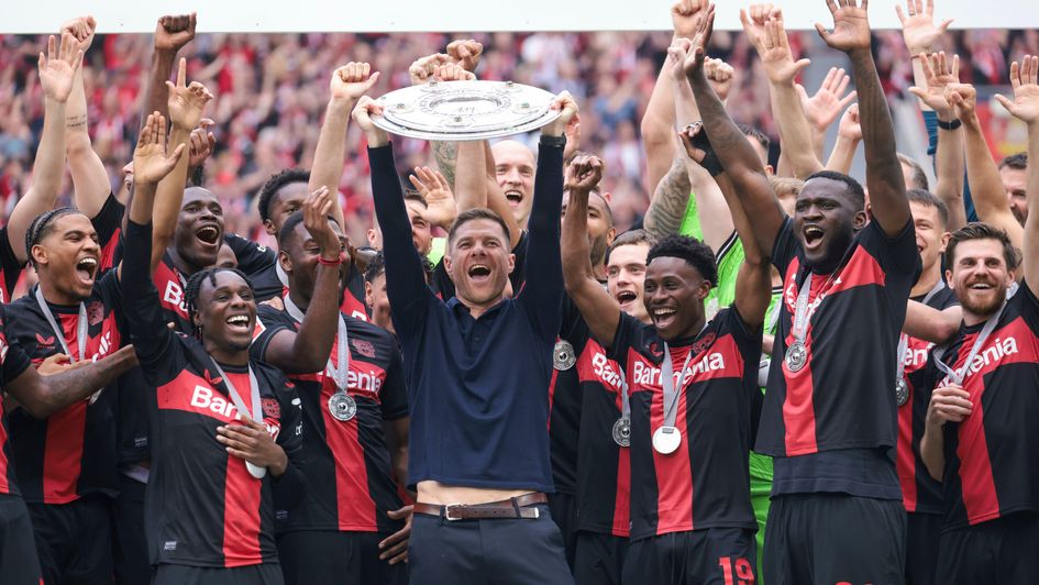 Xabi Alonso guided Leverkusen to the Bundesliga title