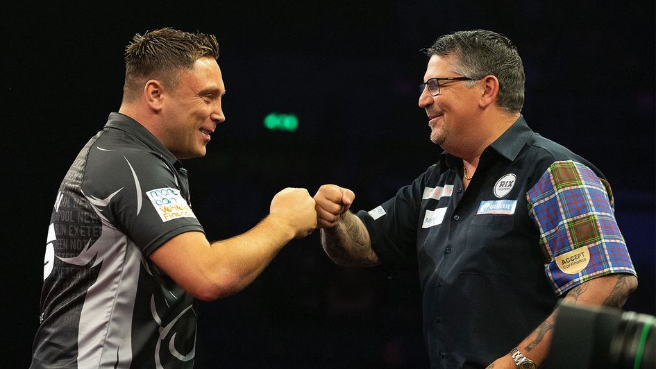 Gerwyn Price and Gary Anderson (Picture: Simon O’Connor/PDC)