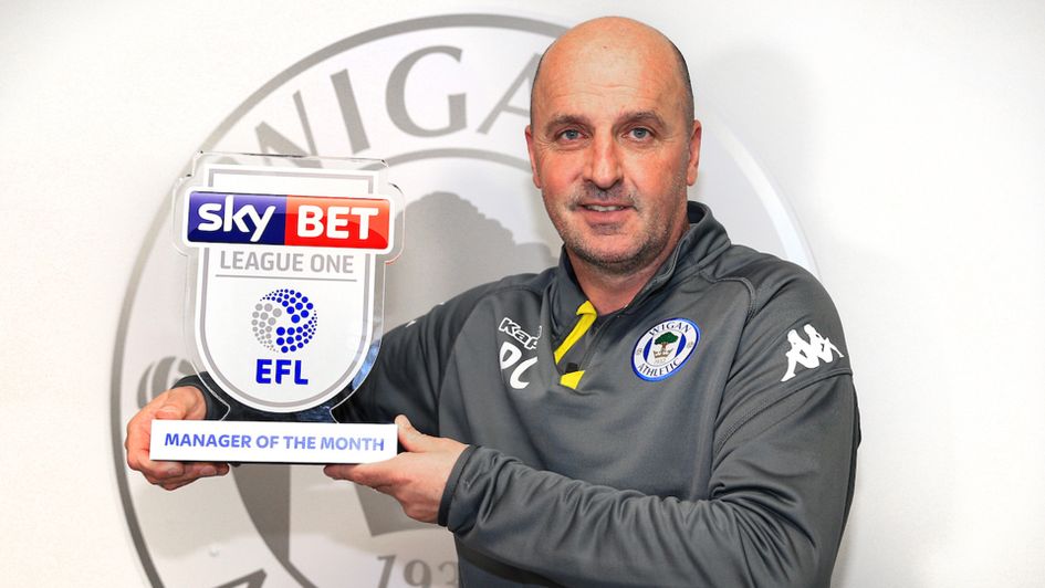 Paul Cook is Sky Bet League One Manager of the Month for March