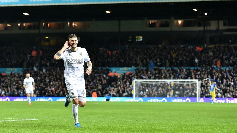 Mateusz Klich celebrates his strike against Middlesbrough