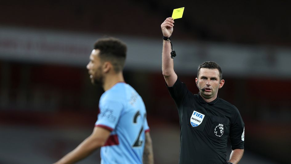 Referee Michael Oliver