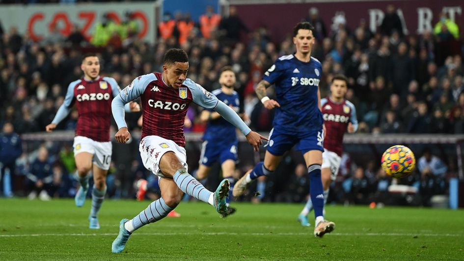 Jacob Ramsey scores against Leeds