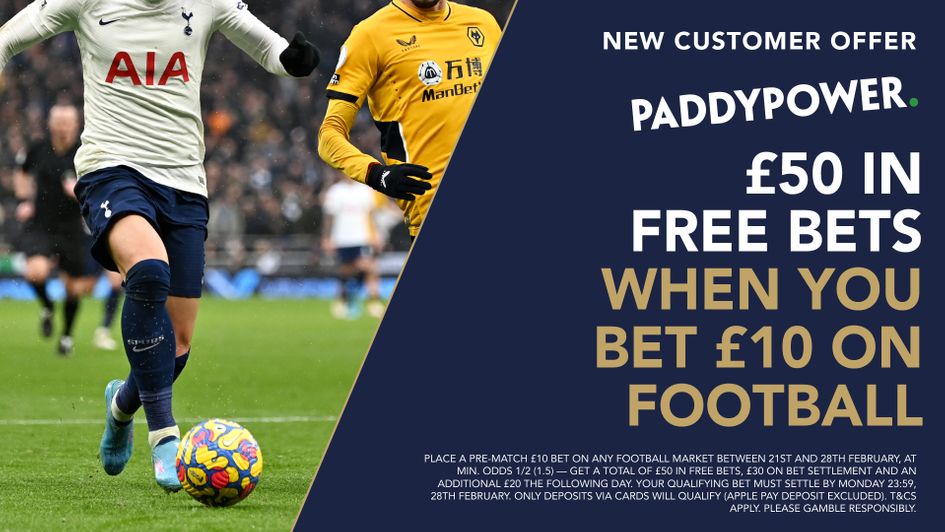 Paddy Power's latest football offer