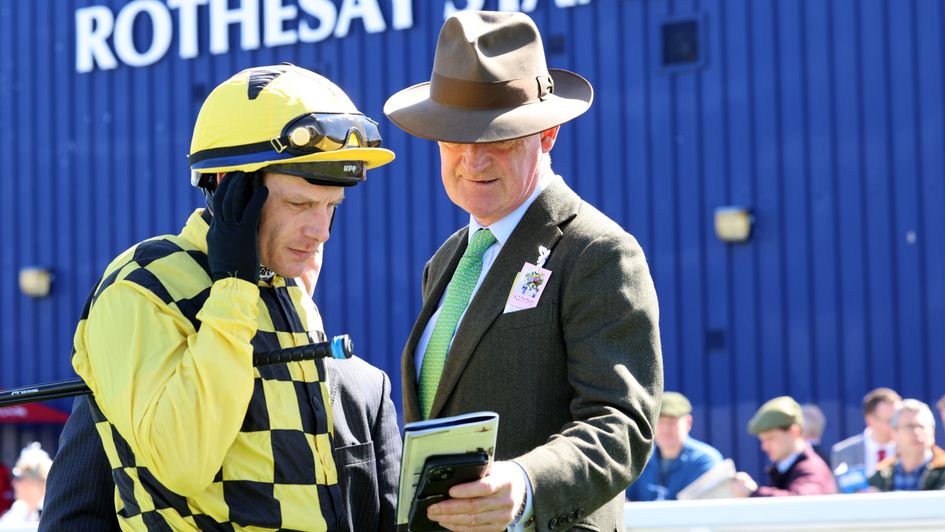 Willie Mullins and Paul Townend at Ayr