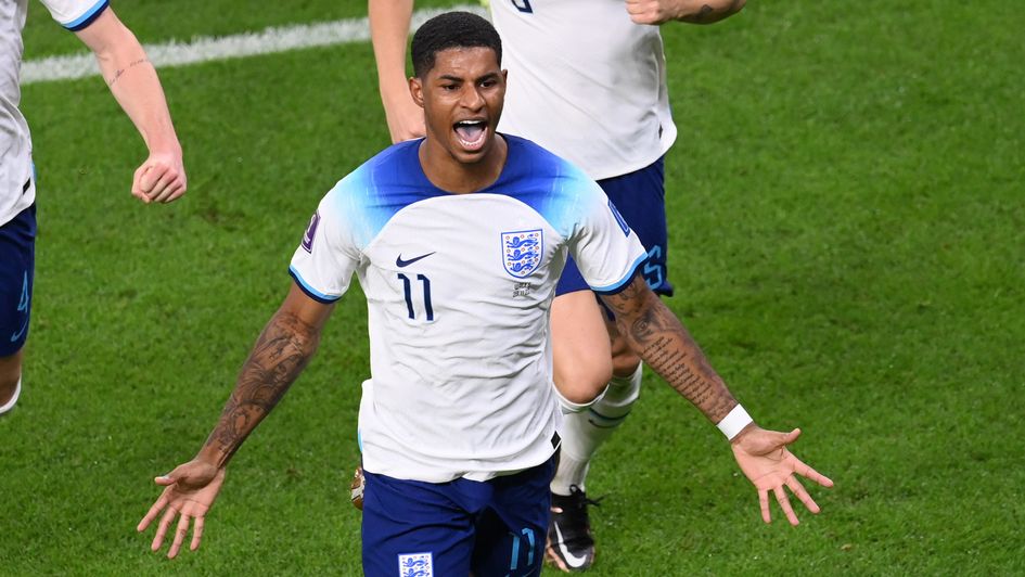 Rashford scores twice as England beat Wales