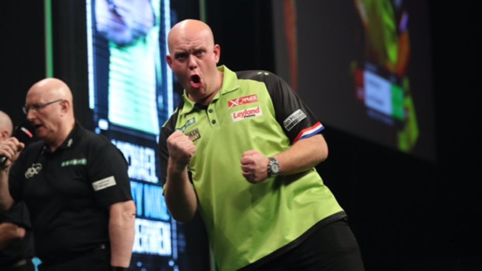 Michael van Gerwen (Picture Lawrence Lustig/PDC)