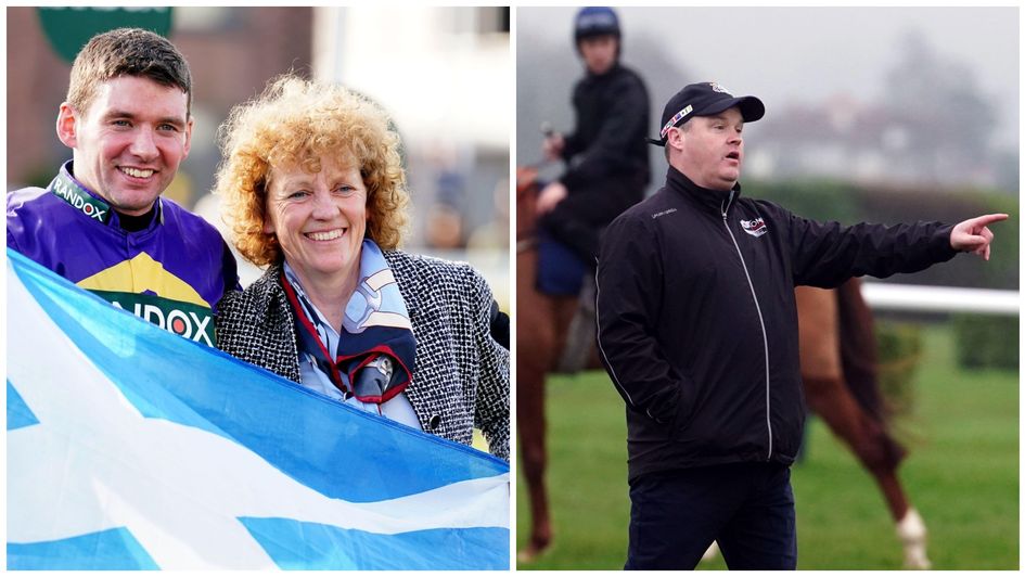 Lucinda Russell and Gordon Elliott - have live chances