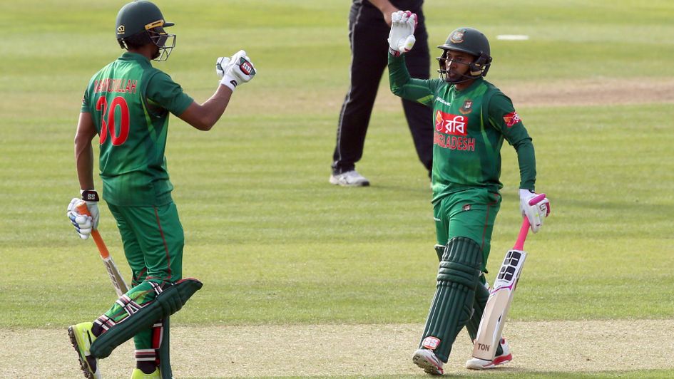 Bangladesh celebrate their win