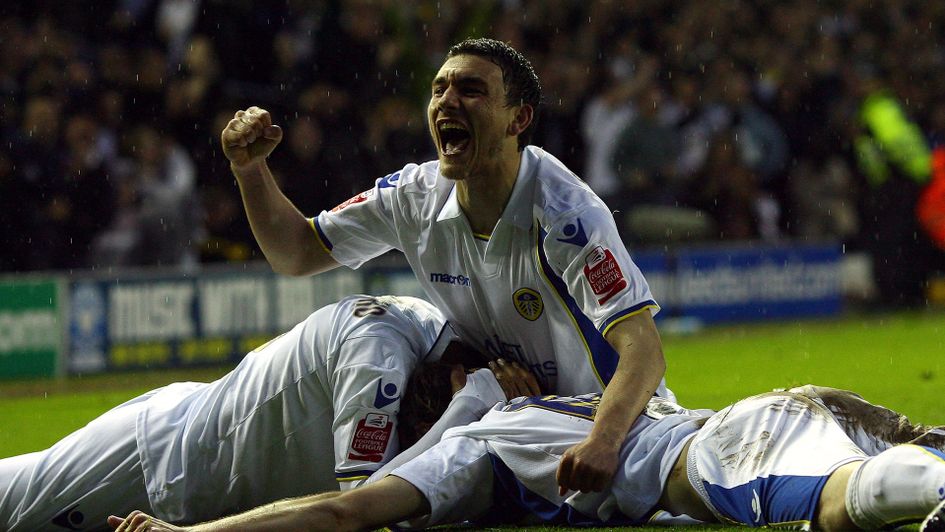 Robert Snodgrass celebrates