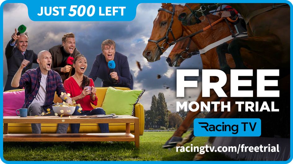 Free one month trial of racing tv