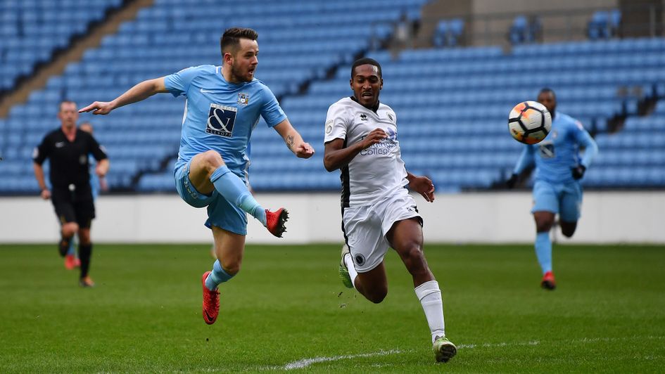 Marc McNulty will be hoping to fire Coventry City to Wembley