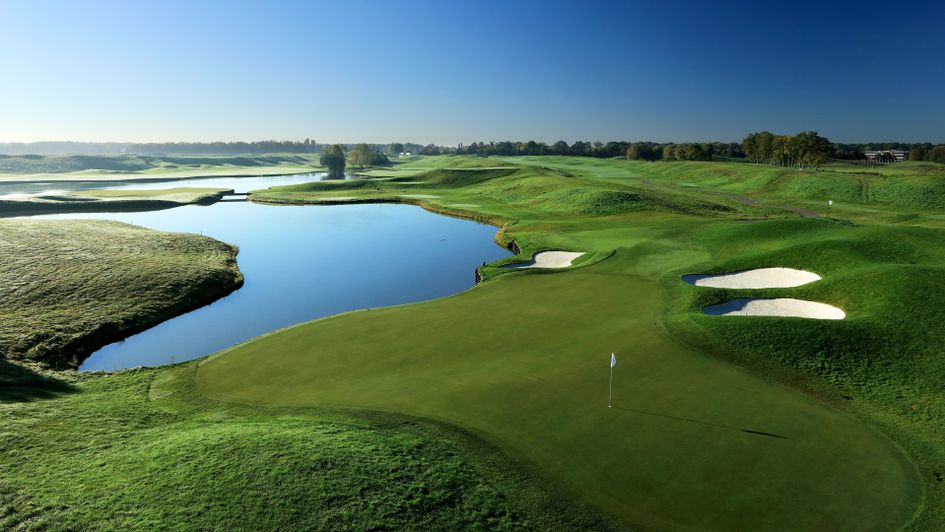 The 16th hole at Le Golf National