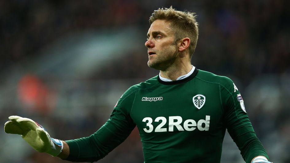 Rob Green in action for Leeds