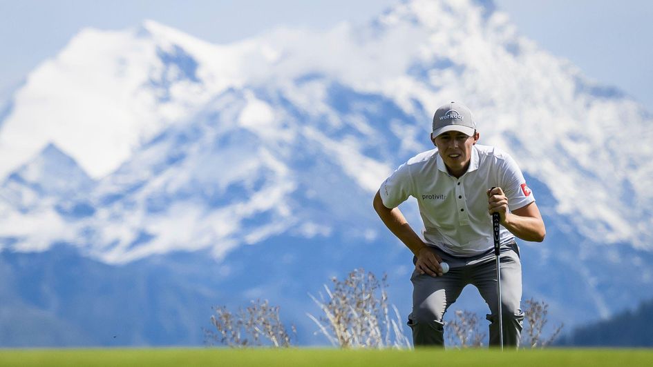 Matthew Fitzpatrick bids for a Crans hat-trick