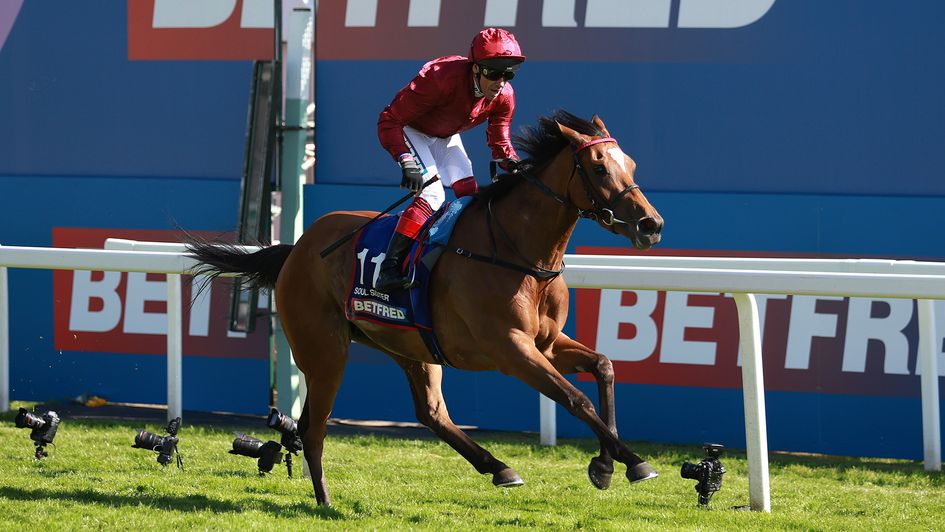 Frankie Dettori wins on Soul Sister