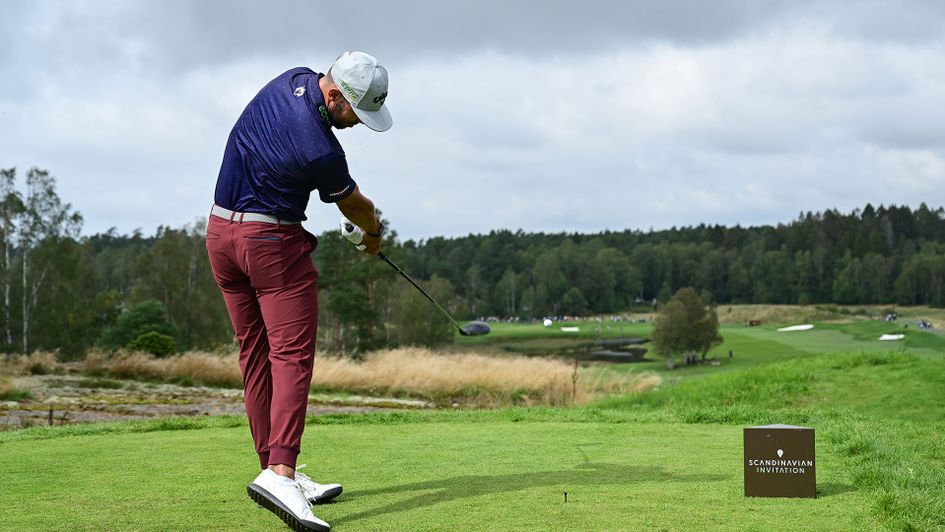 Erik van Rooyen in action at the Scandinavian Invitation