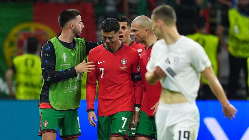 Ronaldo in tears after penalty miss in regulation play