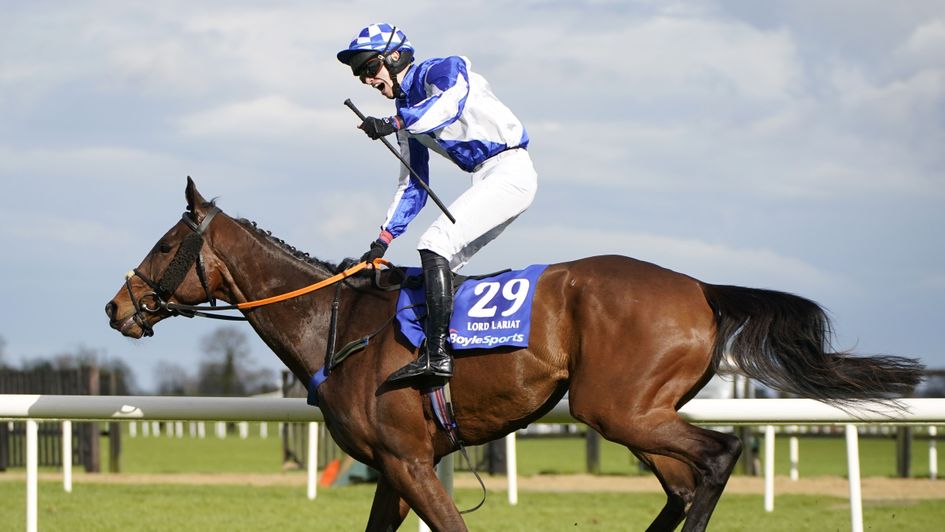 Lord Lariat wins the 150th BoylesSports Irish Grand National