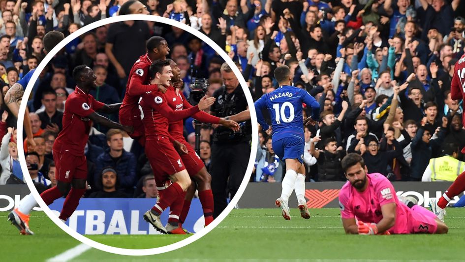 Daniel Sturridge (inset with Liverpool team-mates) and Eden Hazard (right) scored in this fixture for a second time this week