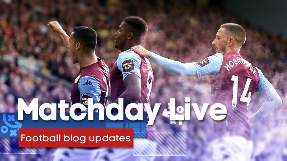 Follow our live coverage of Saturday's football action