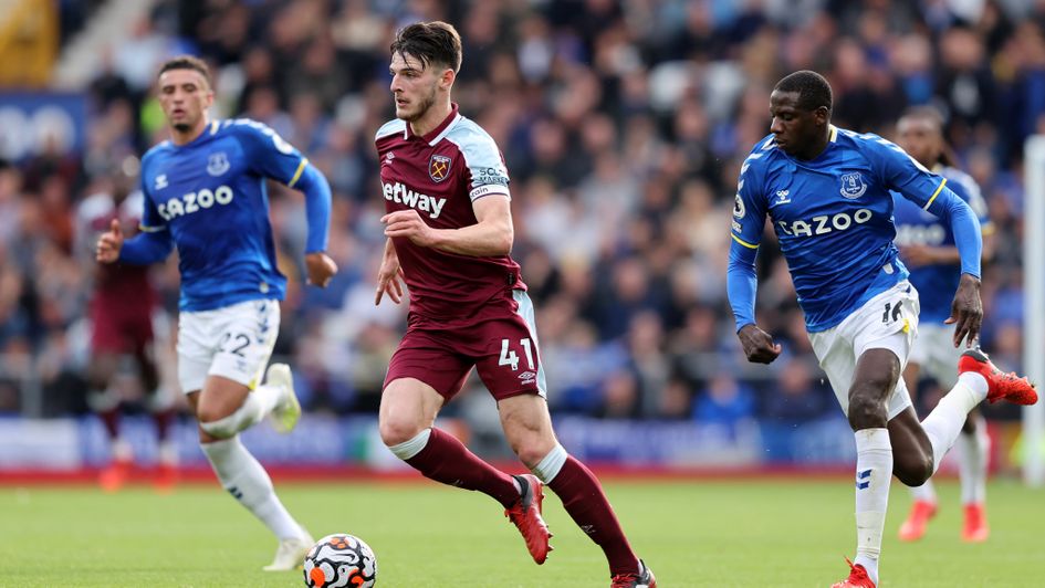 Declan Rice of West Ham