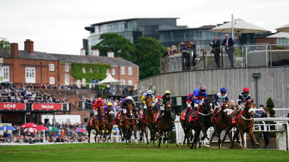 Runners and riders in the Chester Cup