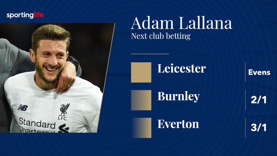 Leicester are favourites to sign Adam Lallana this summer