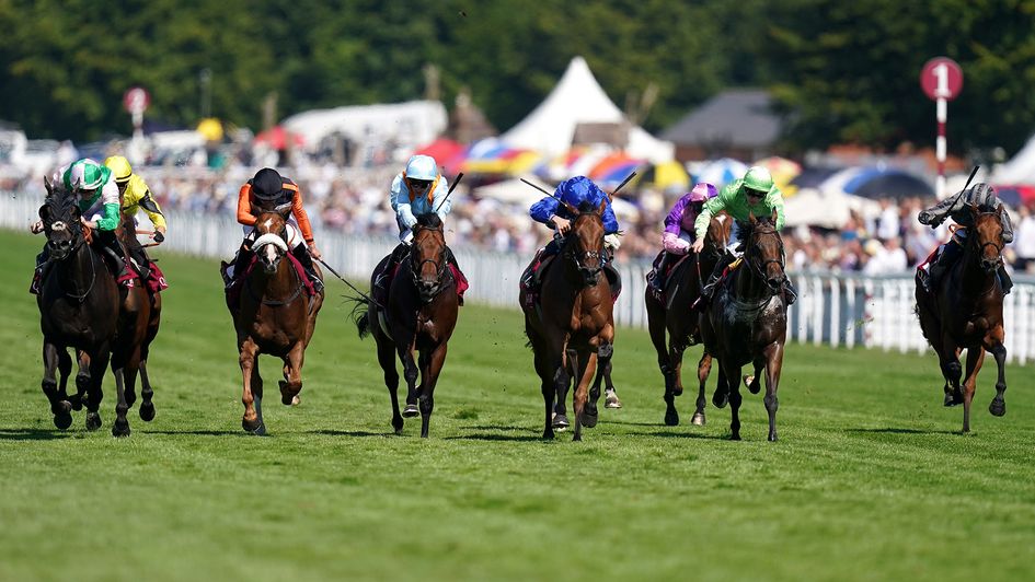 Two horses mentioned are entered in Goodwood's King George Qatar Stakes