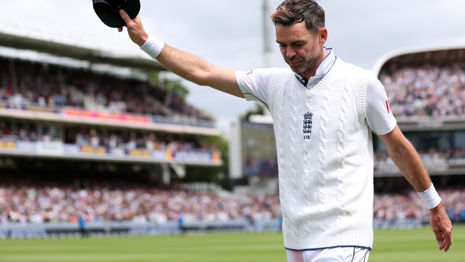 James Anderson bids farewell at Lord's