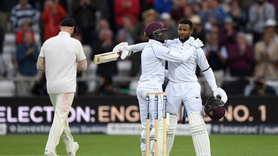 Shai Hope made a century in each innings